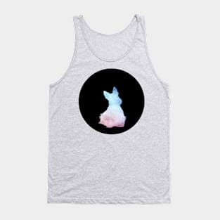 Scottish Terrier - Soft Lilac Silhouette Tank Top